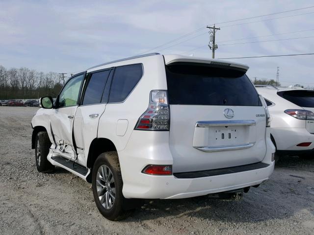 JTJJM7FX3J5196412 - 2018 LEXUS GX PREMIUM WHITE photo 3