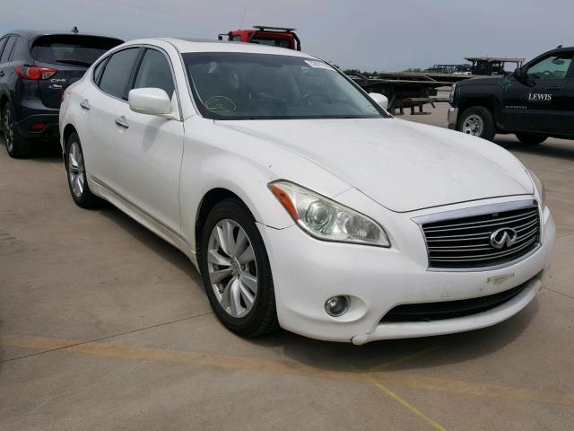 JN1BY1AP7BM321454 - 2011 INFINITI M37 WHITE photo 1