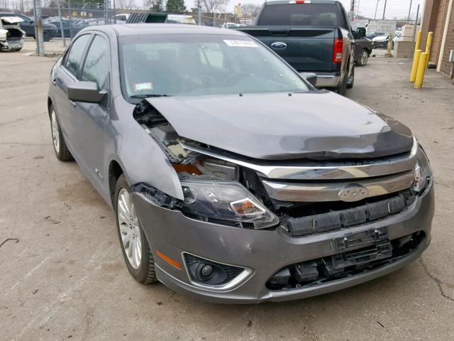 3FADP0L3XAR150949 - 2010 FORD FUSION HYB GRAY photo 1