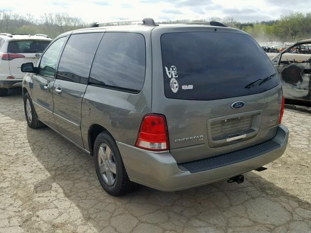 2FMDA58216BA61684 - 2006 FORD FREESTAR L TAN photo 3