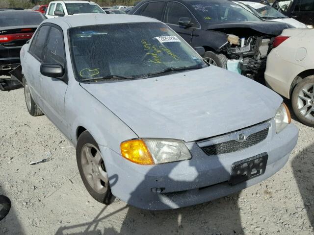 JM1BJ222XX0149512 - 1999 MAZDA PROTEGE DX GRAY photo 1