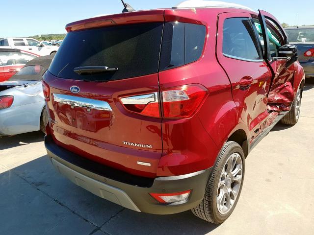 MAJ3S2KE9KC278107 - 2019 FORD ECOSPORT TITANIUM  photo 4