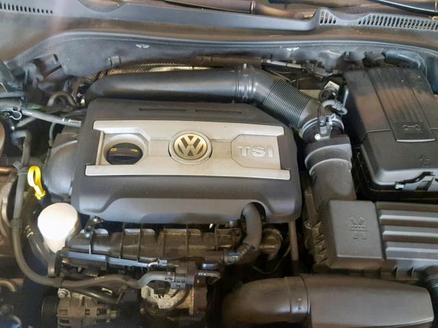 WVWBW8AH7EV000839 - 2014 VOLKSWAGEN EOS KOMFOR BLACK photo 7