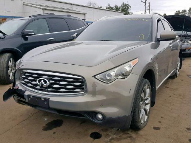 JN8AS1MW0AM854486 - 2010 INFINITI FX35 GRAY photo 2