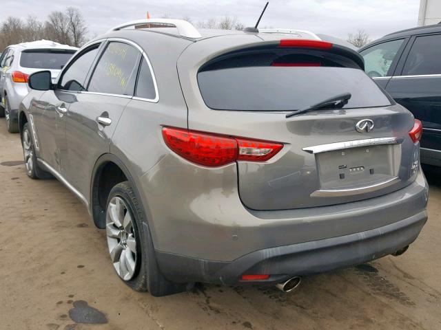 JN8AS1MW0AM854486 - 2010 INFINITI FX35 GRAY photo 3