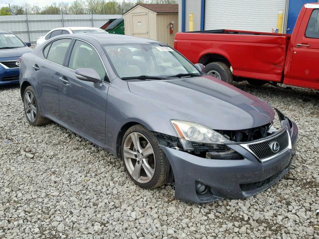 JTHBF5C25C5169714 - 2012 LEXUS IS 250 GRAY photo 1