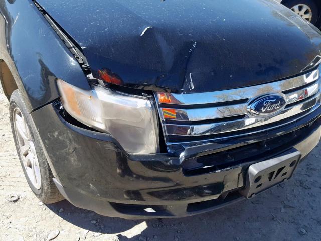 2FMDK46C17BB39496 - 2007 FORD EDGE SE BLACK photo 9