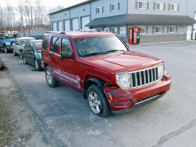 1J4PN5GK2AW167540 - 2010 JEEP LIBERTY LI RED photo 1