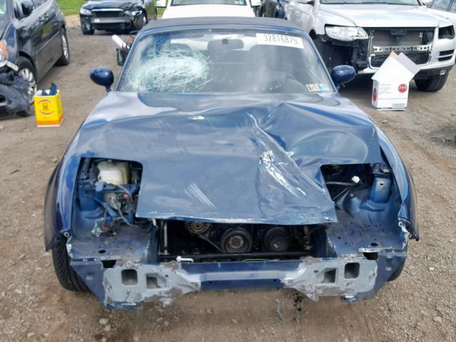 JM1NA3538T0717693 - 1996 MAZDA MX-5 MIATA BLUE photo 9