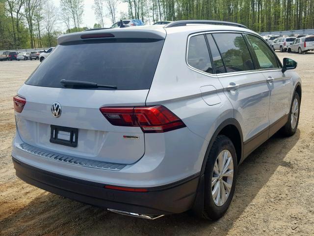 3VV2B7AX6KM048238 - 2019 VOLKSWAGEN TIGUAN SE SILVER photo 4