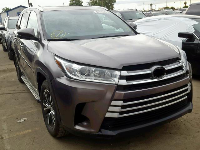 5TDKKRFH3GS150292 - 2016 TOYOTA HIGHLANDER ნაცრისფერი ფოტო 1