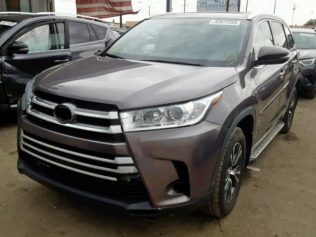 5TDKKRFH3GS150292 - 2016 TOYOTA HIGHLANDER ნაცრისფერი ფოტო 2