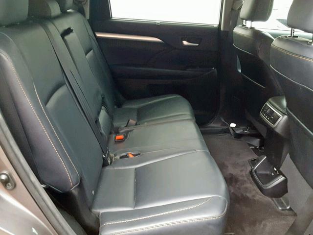 5TDKKRFH3GS150292 - 2016 TOYOTA HIGHLANDER ნაცრისფერი ფოტო 6