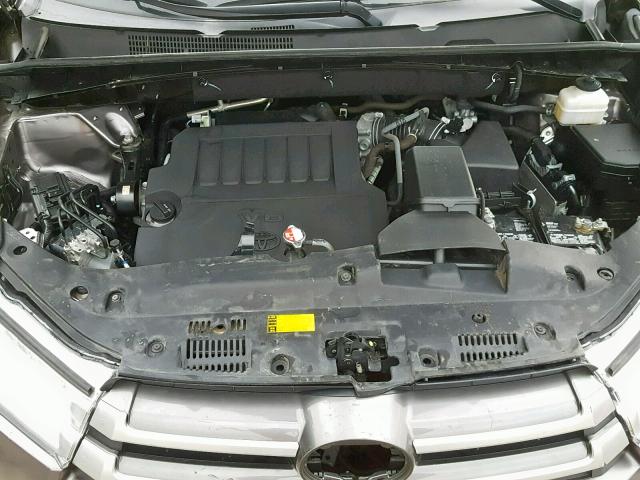 5TDKKRFH3GS150292 - 2016 TOYOTA HIGHLANDER ნაცრისფერი ფოტო 7