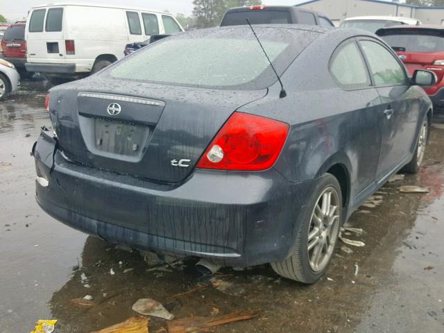 JTKDE177260098297 - 2006 TOYOTA SCION TC GRAY photo 4