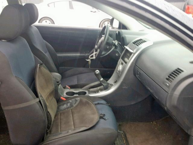 JTKDE177260098297 - 2006 TOYOTA SCION TC GRAY photo 5