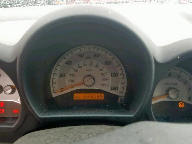 JTKDE177260098297 - 2006 TOYOTA SCION TC GRAY photo 8