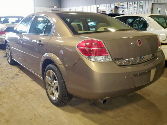 1G8ZS57N17F177433 - 2007 SATURN AURA XE TAN photo 3