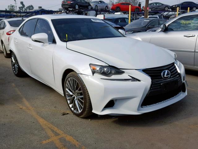 JTHBF1D27F5062109 - 2015 LEXUS IS 250 WHITE photo 1