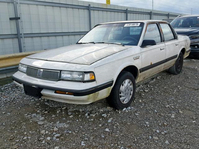 1G3AL54N1N6312413 - 1992 OLDSMOBILE CUTLASS CI თეთრი ფოტო 2