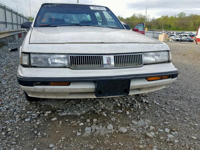1G3AL54N1N6312413 - 1992 OLDSMOBILE CUTLASS CI თეთრი ფოტო 9