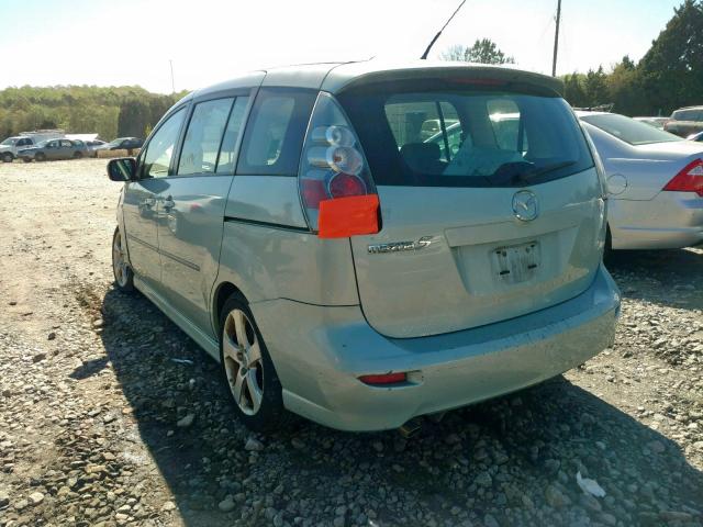 JM1CR29L260102775 - 2006 MAZDA 5 GREEN photo 3