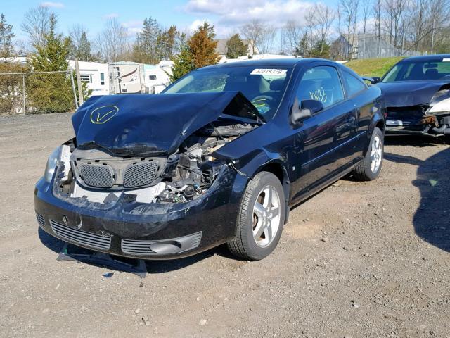 1G2AL15F877195849 - 2007 PONTIAC G5 BLACK photo 2