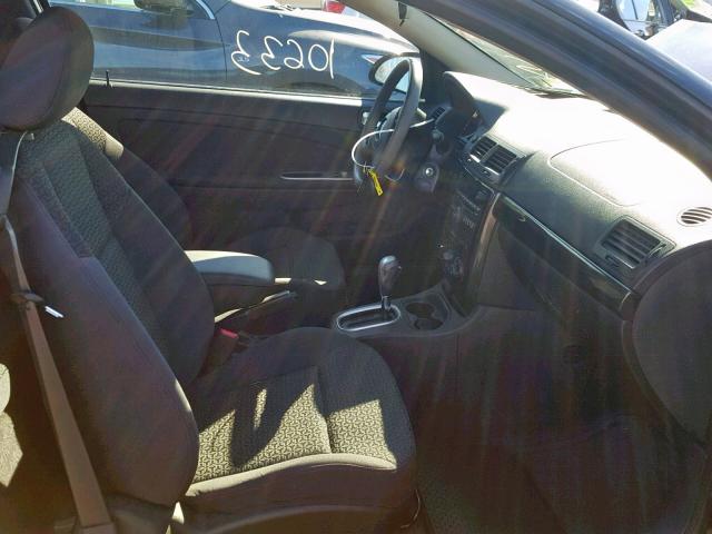 1G2AL15F877195849 - 2007 PONTIAC G5 BLACK photo 5