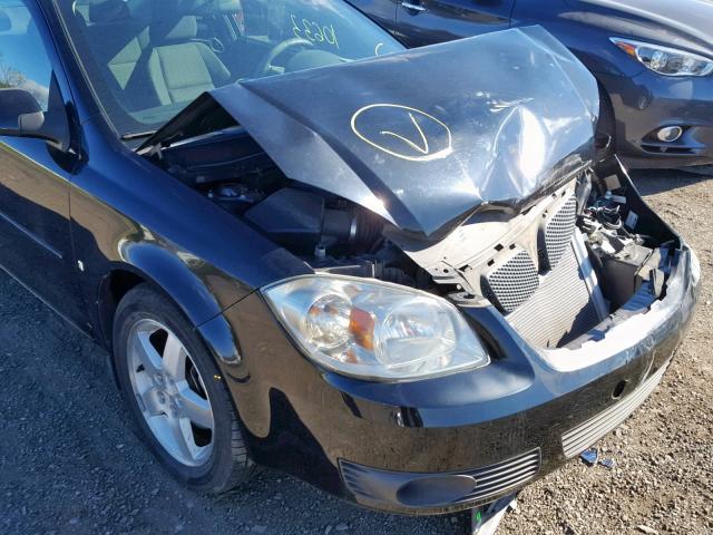 1G2AL15F877195849 - 2007 PONTIAC G5 BLACK photo 9