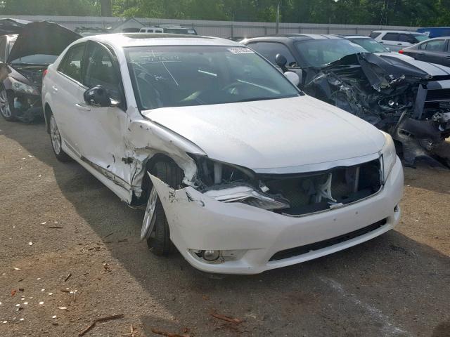 4T1BK3DB3BU374366 - 2011 TOYOTA AVALON BAS WHITE photo 1