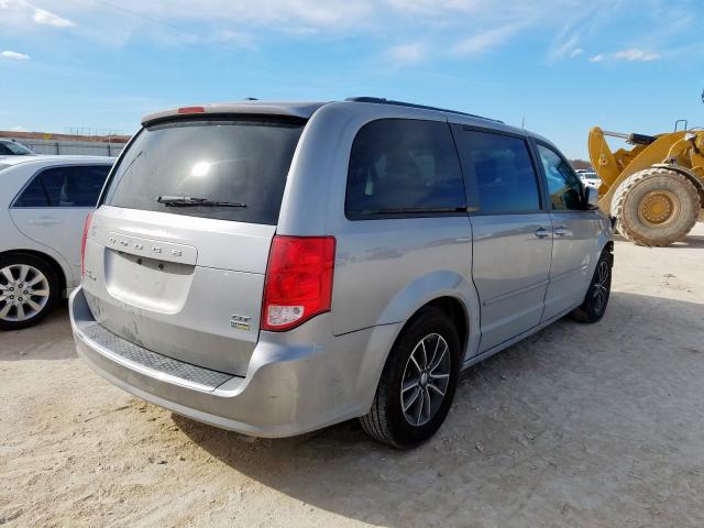 2C4RDGEG1HR673407 - 2017 DODGE GRAND CARAVAN GT  photo 4