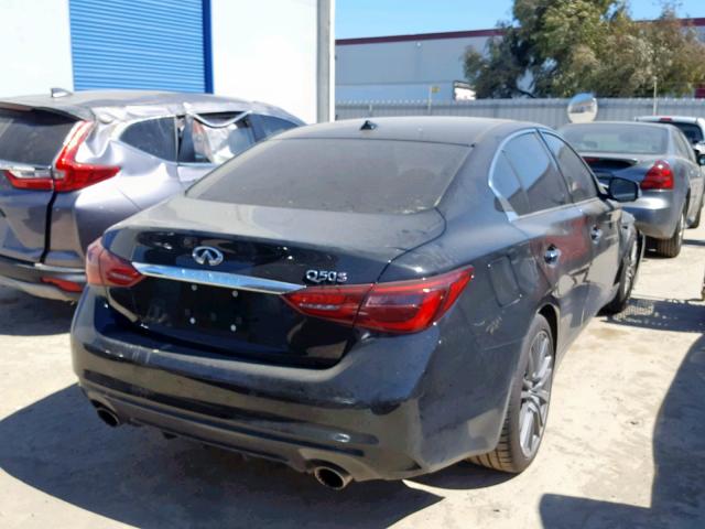 JN1FV7AP0JM460384 - 2018 INFINITI Q50 RED SP BLACK photo 4