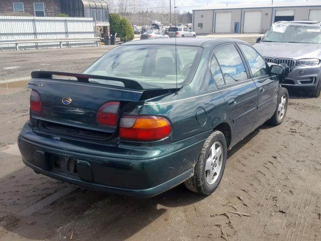 1G1NE52J03M552940 - 2003 CHEVROLET MALIBU LS 绿色 照片 4