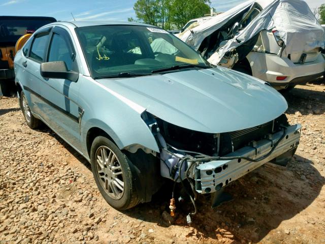 1FAHP35N58W274135 - 2008 FORD FOCUS SE BLUE photo 1