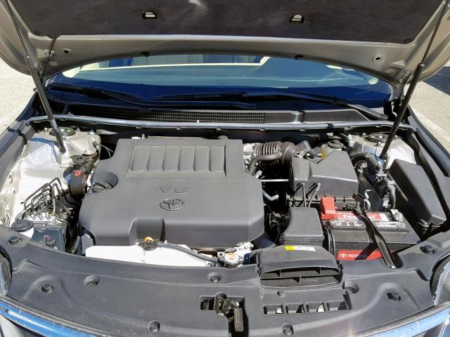 4T1BK1EB5JU270656 - 2018 TOYOTA AVALON XLE GRAY photo 7