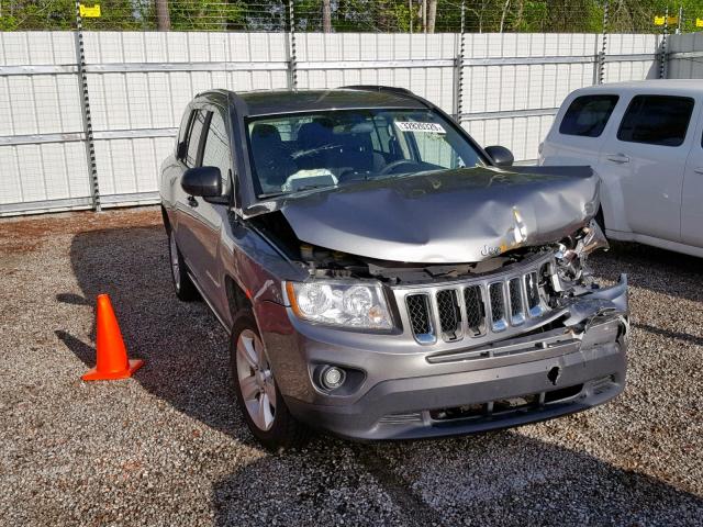 1C4NJCBB3CD503716 - 2012 JEEP COMPASS SP Сұр фото 1