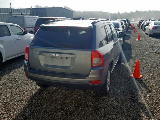 1C4NJCBB3CD503716 - 2012 JEEP COMPASS SP Сұр фото 4