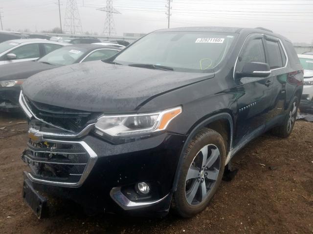 1GNERHKW0JJ208524 - 2018 CHEVROLET TRAVERSE LT  photo 2