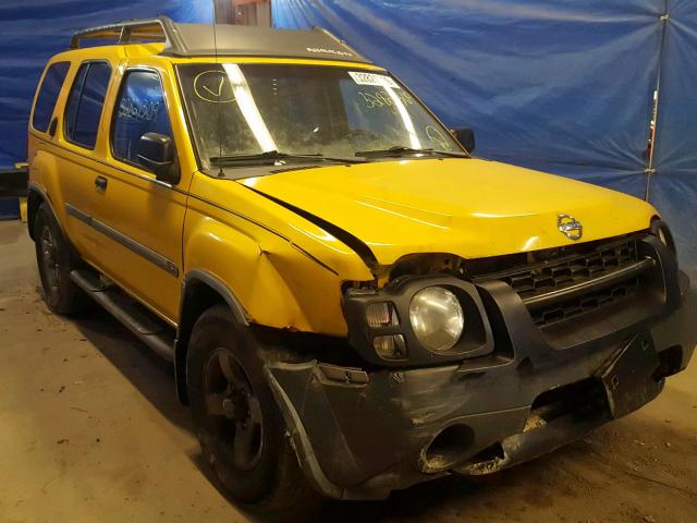 5N1ED28Y32C570460 - 2002 NISSAN XTERRA XE YELLOW photo 1