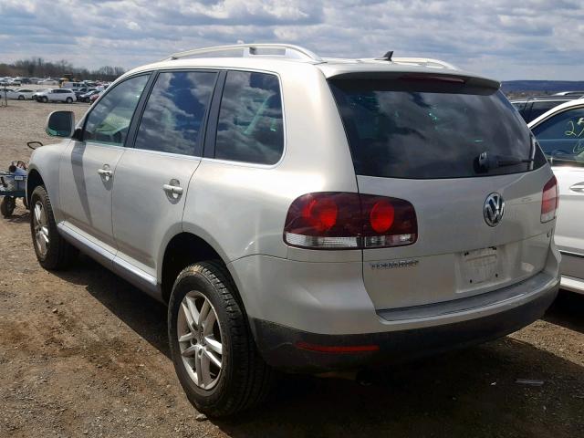 WVGBE77L08D035110 - 2008 VOLKSWAGEN TOUAREG 2 SILVER photo 3