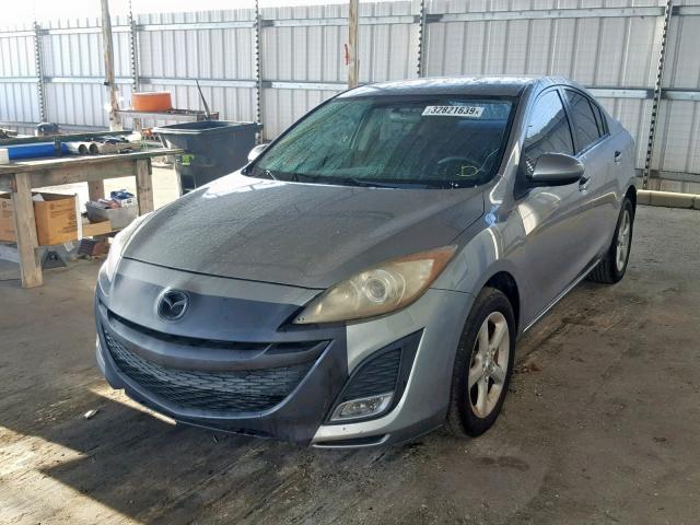 JM1BL1S57A1319664 - 2010 MAZDA 3 S GRAY photo 2