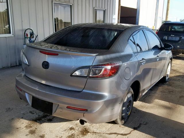 JM1BL1S57A1319664 - 2010 MAZDA 3 S GRAY photo 4