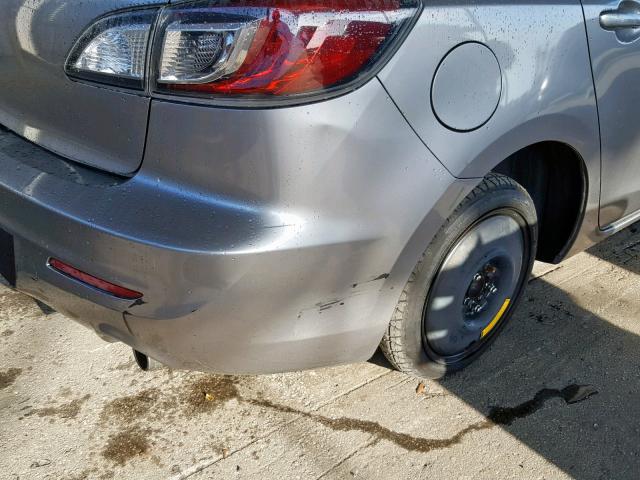 JM1BL1S57A1319664 - 2010 MAZDA 3 S GRAY photo 9