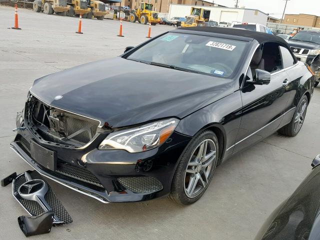 WDDKK5KF2EF253252 - 2014 MERCEDES-BENZ E 350 BLACK photo 2