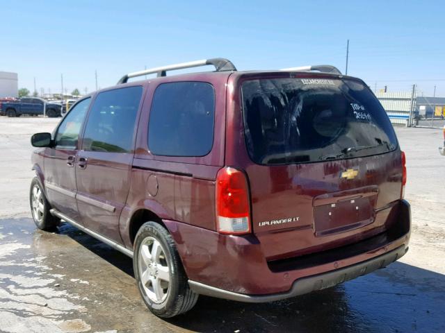 1GNDV33188D203352 - 2008 CHEVROLET UPLANDER L მუქწითელი ფოტო 3