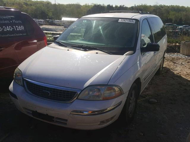 2FMZA52423BA05314 - 2003 FORD WINDSTAR S WHITE photo 2