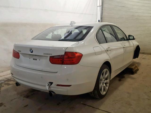 WBA3B9C52FP459353 - 2015 BMW 335 XI WHITE photo 4