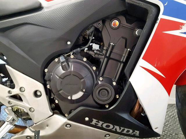 MLHPC4468E5101581 - 2014 HONDA CBR500 R RED photo 5