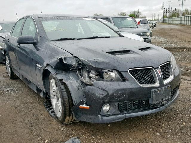 6G2ER57709L173127 - 2009 PONTIAC G8 BLACK photo 1