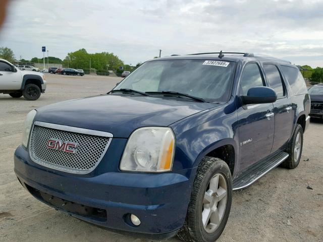 1GKFK66807J252280 - 2007 GMC YUKON XL D BLUE photo 2